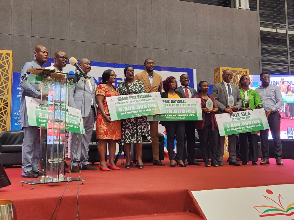 Cérémonie d’ouverture du SILA 2026 : Maurice Bandama, Grand Prix National Bernard&nbsp;Dadié